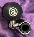 8 Ball Steering Wheel Spinner Knob Power Handle Car Turning Aid Booster. Fixed Price $34.99.