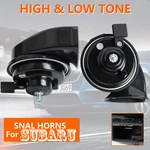 Xukey 2PCS Snail Horn 110-125DB Loud For Subaru Ascent Impreza Legacy Outback. Fixed Price $17.99.