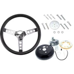 Grant 502 Classic 3-SPK Steering Wheel, 13-1/2 Inch W/install Kit. Fixed Price $112.99.