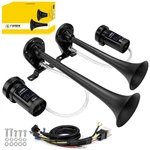 Farbin Dual Trumpet Air Horn, Train For Truck With Compressors 12V.... Fixed Price $49.99.