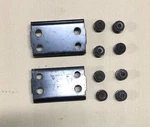 Bmw E30 Rear Bumper Brackets (2) 51121965859 Late Models 88-91. Fixed Price $119.00.