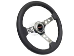 1974-1994 Gmc Truck C1500 C2500 Black Leather 6-BOLT Steering Wheel 14". Fixed Price $265.49.