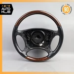 00-06 Mercedes W220 S600 CL600 S500 Driver Steering Wheel Wood Exclusive Oem. Fixed Price $228.25.