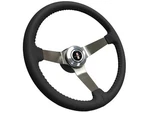 1969-94 Camaro 6-BOLT Retro Style Steering Wheel Kit, Tri-bar Button. Fixed Price $382.49.