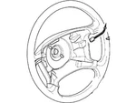 Genuine Bmw Leather Steering Wheel 32-34-6-750-577 New. Fixed Price $431.22.
