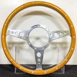 Moto-lita MARK3 MK3 Steering Wheel 33 Wood Flat Spoke 9 Hole Vintage ##. Fixed Price $320.28.