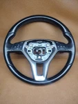 2013-2015 Mercedes C250 C300 E350 Sport Steering Wheel Black Leather Oem Nice. Fixed Price $75.00.