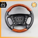 03-09 Mercedes R230 SL500 CLK550 Steering Wheel Walnut Wood Black. Fixed Price $249.00.