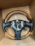 2001-2003 Lexus RX300 Steering Wheel Black Leather And Wood. Fixed Price $134.94.