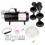 4 Trumpet 150DB 12V Train Air Horn Psi Compressor Kit For Carstruck Boat. Fixed Price $105.48.