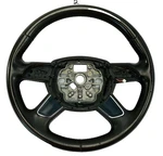 12-17 Audi A6 4-SPOKE Leather Steering Wheel Brown Oem. Fixed Price $61.20.