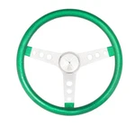 Grant Products 8462 15" Metal Flake Steering Wheel Green, 3-SPOKE Design. Fixed Price $115.07.