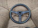 Used Saab 900 Sport Rally Leather Steering Wheel Larger Cover.. Fixed Price $695.00.