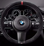 Bmw Oem F07 F10 F06 F12 F13 Performance Alcantara Steering Wheel Red Stripe. Fixed Price $1196.95.
