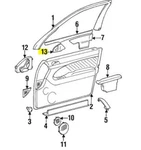 Mercedes-benz Front Lh Door Cover Plate 140-720-03-89 For S500 & S600 97-99. Fixed Price $448.76.