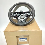 New Oem Genuine Ford Leather Steering Wheel 2011-2015 Lincoln Mkx Grey Heated. Fixed Price $195.00.
