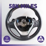 12-21 Bmw F22 228I 328I Sport Steering Wheel Black W/ Paddle Shifters Oem 58K. Fixed Price $166.00.