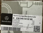 A2305455432 Genuine Oem Rear Control Unit, Mercedes Benz.. Fixed Price $300.00.