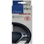 Grey Medium Classic Grip Synthetic Leather Old School Wrap Steering Wheel Cover. Fixed Price $15.99.