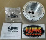 Flaming River FR20113 9 Bolt Wheel Adapter Kit, Gm Column, Polished Alum, W/hdw. Fixed Price $129.99.