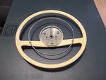 1958-1973 Mercedes W108 W109 W111 W112 W113 W128 Ivory Steering Wheel. Fixed Price $425.00.