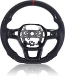 Carbon Fiber Steering Wheel For Honda Civic Gen 11TH 2022-2024, D-shaped Flat.... Fixed Price $476.00.