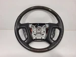 11 - 14 Gmc Acadia Steering Wheel With Cruise And Radio Controls Black Leather. Fixed Price $108.65.