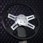 Forever Sharp 16" Steering Wheel Big Rig Black Polyurethane International T05. Fixed Price $174.97.