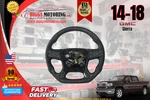 Fits 14-18 Gmc Sierra Denali Carbon Fiber Leather Flat Bottom Steering Wheel. Fixed Price $999.99.
