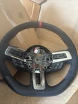 New Oem Ford Alcantara Suede Steering Wheel JR3Z-3600-CB Mustang GT350R 18-19. Fixed Price $360.00.