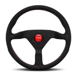 Momo Montecarlo Alcantara Steering Wheel 320MM Black/red Stitching MCL32AL3B. Fixed Price $227.00.