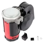12V 130DB Electric Dual Tone Compact Air Horn Kit For Motorcycle Yacht Boat 4WD. Fixed Price $19.73.