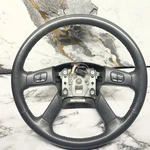 2005-2009 Saab 9-7X 97X Leather Steering Wheel W/ Audio Switch 15252825 Oem. Fixed Price $93.50.