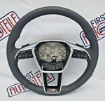 Genuine Audi A6 S6 A7 A8 E-tron S-line Steering Wheel Leather Multifunction 4K0419091BB. Fixed Price $517.58.