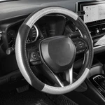 Seg Direct Car Steering Wheel Small Size 14''-14 1/4'' , Black And Sliver. Fixed Price $21.88.