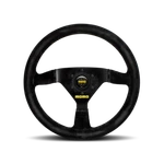Momo Steering Wheel Mod 69 Black Suede 350MM R1913/35S. Fixed Price $254.95.