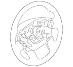 Genuine Nissan Steering Wheel 48430-9FU4A. Fixed Price $1841.42.
