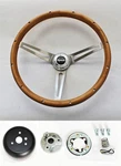 68 69 Road Runner Barracuda Fury Grant Wood Steering Wheel Walnut 15". Fixed Price $265.99.