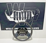 Soft Rubber Steering Wheel + Shroud & Covers 97-02 Jeep Tj Wrangler Oem Cc 10. Fixed Price $74.10.