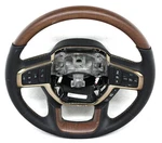 Oem Steering Wheel For Ram 1500 Black Leather 6GE082X7AI. Fixed Price $175.00.