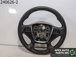 Oem 2015 Hyundai Sonata 2.4L Steering Wheel Black Leather 6273965. Fixed Price $109.15.