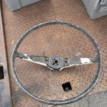 1960 - 1965 Gm Chevy Truck Apache C10 Deluxe Steering Wheel Only. Fixed Price $120.00.