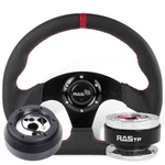 13" Genuine Leather Steering Wheel Hub Adapter Quick Release For Dodge Chevrolet. Fixed Price $109.99.
