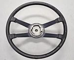 Used Original Genuine Porsche 914 380MM Leather Steering Wheel 8/72. Fixed Price $275.00.