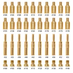 40PCS Carburetor Kit For Pwk Keihin Oko Cvk Koso Crab,pilot And Main Jets. Fixed Price $14.97.