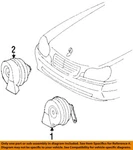 Mercedes Oem 86-15 300SD Electrical Horn-horn 0065427820. Fixed Price $96.60.