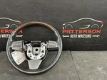 12 Cadillac Srx Black Leather Wrapped Steering Wheel With Accessory Control 01A. Fixed Price $150.00.
