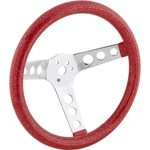 Speedway 11-1/2 Inch Red Metalflake Steering Wheel 3.5. Fixed Price $60.99.
