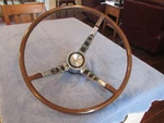 Original Ford Falcon Sprint Wood Style Steering Wheel 1964 1965. Fixed Price $499.99.