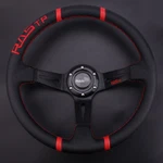 Black 14IN 350MM Deep Dish Sport Racing Drifting Aluminum Steering Wheel 6 Bolt. Fixed Price $35.99.